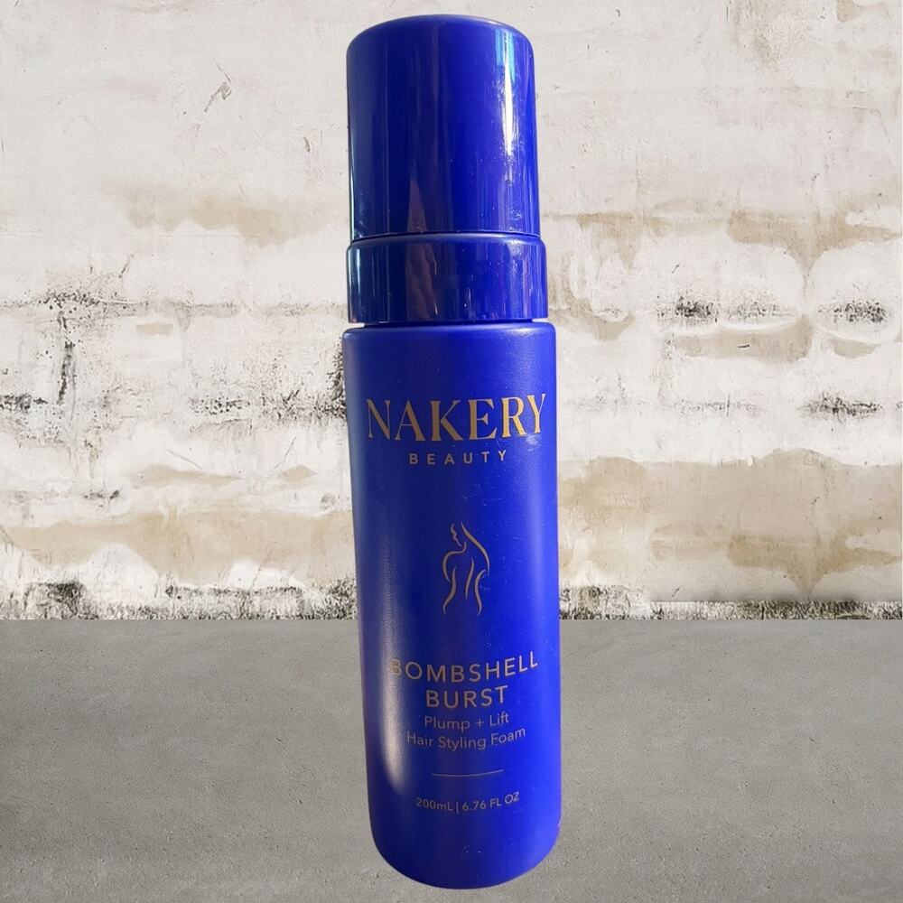 Nakery $29 Bombshell Burst Plump + Lift Hair Styling Foam NEW